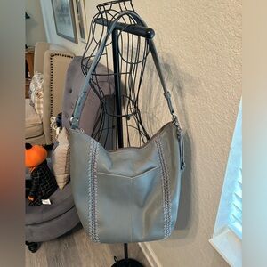 EUC THE SAC LEATHER SHOULDER BAG
